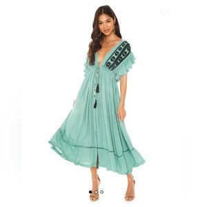 Free People Will Wait for You Midi Dress